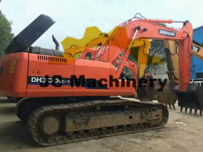 China Máquina escavadora de 30 toneladas de DH300LC-7 Doosan, equipamento pesado usado com linha do disjuntor à venda