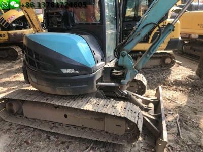 China 2013 Year Kobelco 5 Tonne Excavator Kobelco SK55SR SK55 With Blade Original Color for sale