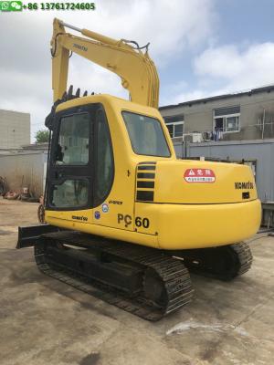 China trilha de 450mm 2010 máquina escavadora do Backhoe de KOMATSU PC60 do ano à venda