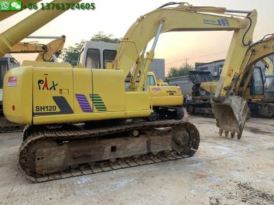 China 4 Zylinder 12T 0.5M3 Sumitomo SH120 benutzte Bagger Machine zu verkaufen