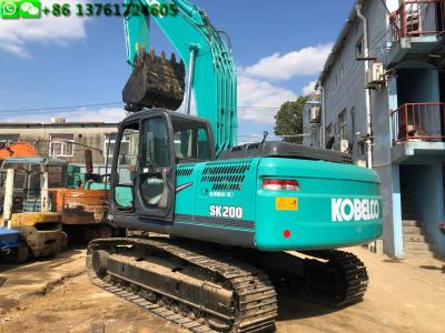 China Crawler 6 Cylinder 600mm Shoe 20T Used Kobelco Excavator for sale