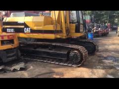 Caterpillar 320B Used CAT Excavators 6660mm Digging Depth