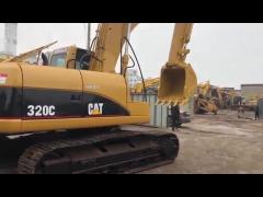 Imported Used Caterpillar Crawler Excavator 320C CAT