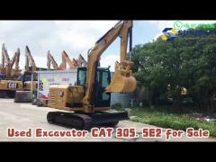 0.3M3 Mini Used CAT Excavators 306 305 Caterpillar