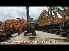 320D2 Used Excavator CAT Original Caterpillar Engine C6.4