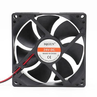 China Low Noise DC 24V 9225 Power Saving 9025 90mm Mini Copper Motor Long Life Axial Fan Low Noise DC Fan for sale