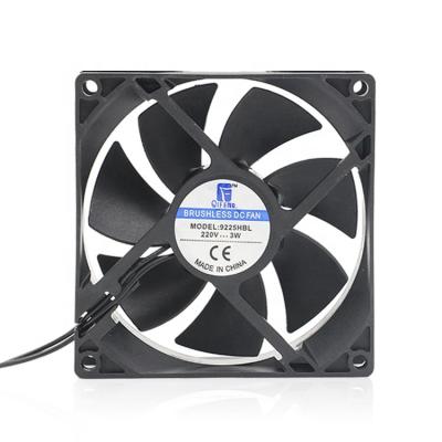 China Low Noise Economy 9cm 90mm Low Noise Copper Motor 9025 Motor Power Ball Bearing EC Long Life Ventilation Fan Dual Axial Fan for sale