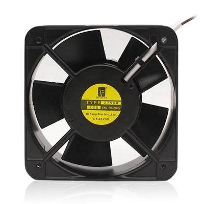 China Factory AC 220V 15050 Copper Motor Double Ball Bearing Iron Blade Long Life Ventilation Fan High Temperature Axial Fan for sale