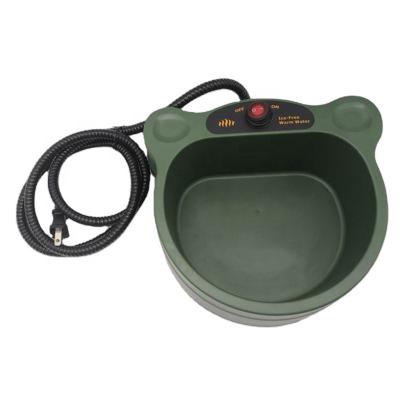 China Feeder Water Bowl Pet Cats Puppy Automatic Electric Heating Winter Heated Dog Food Container Dog Feeding Bowls for sale