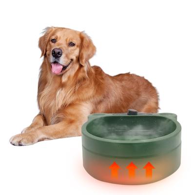 China Outdoor Automatic Heated Thermal Dog Cat Water Bowl Automatic Winter Pet Cattle Sheep Horse Drinker for sale