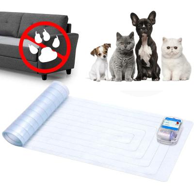 China Indoor Trainers Training Mat Safety Scratcher Board Sofa Scat Electronic Pet Shock Stocked Pet Cats Repeller Mat for sale