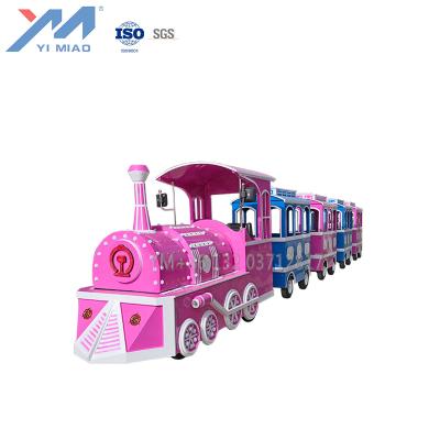 China Hot Sale 24 Passenger Seats Amusement Theme Park Rides Electric Train for sale