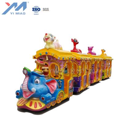 China The theme park hot sale mall kids and parents indoor electric passenger train for sale for sale