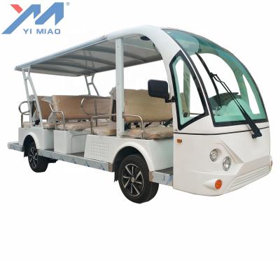 China Low Price CE Certification Customized 14 Seat Electric Sightseeing Bus And Car 14 People for sale