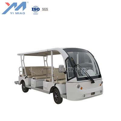 China New Type Low Price 14 Seater Electric Battery Sightseeing Car 14 People for sale