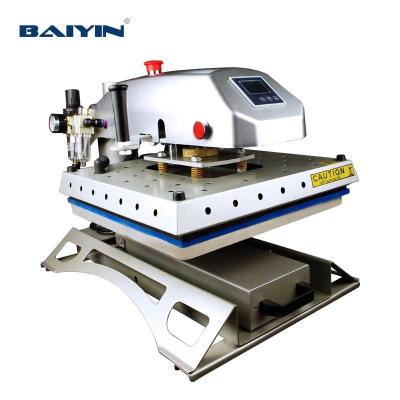 China Garment Shops Swing Away Pneumatic Clamshell Heat Press Machine for sale