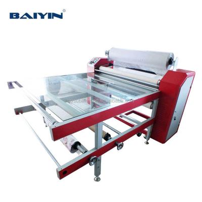 China Easy Roller Drum Heat Transfer Large Format Operation Paper Printing Press Sublimation Heating Machine For Sports Shirt for sale