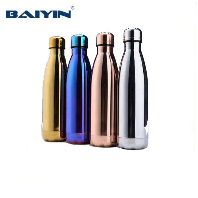 China 500ml Metal Sense PORTABLE Coke Shape Stainless Bottle Vacuum Flask for sale