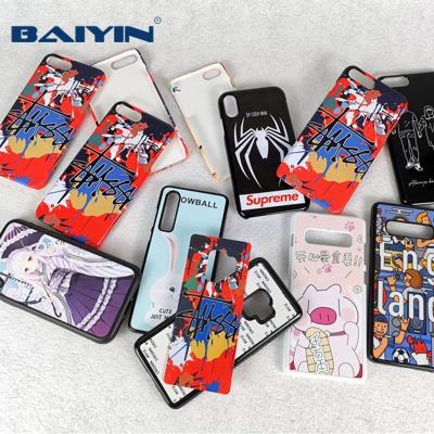 China Blank Sublimation Phone Case PC/TPU Printing Design Heat Transfer Phone Cover 2D/3D Cellphone Sublimation 2D-PC/2D-TPU+PC/3D for sale