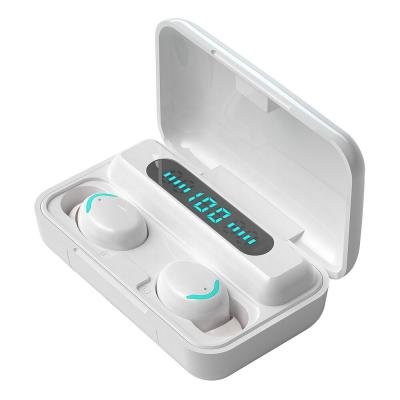 China In-ear Macaron Genuine Wireless Earbuds Colorful With Power Bank F9-32 Sport Wireless Headphones for sale