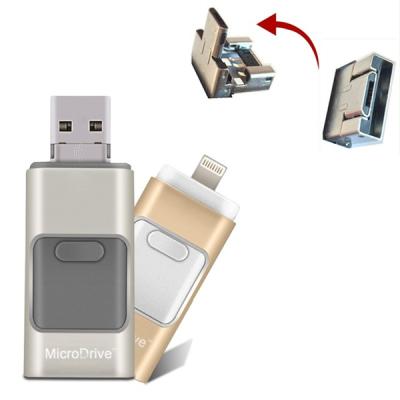 China Storage USB Disk Makers OTG Dual USB Flash Memory Drive For Smart Phone for sale