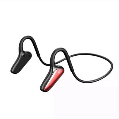 China Osteoconductive 360 ​​Degree Noise Reduction Bending Wireless Earphone Bone Conduction Waterproof Neck Band Sports Tape Neckband for sale