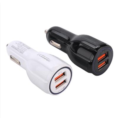 China QC3.0 Hot Selling Aonux Dual USB Fast Charger PD 3.0 Mobile Phone Car Charger Quickly for sale