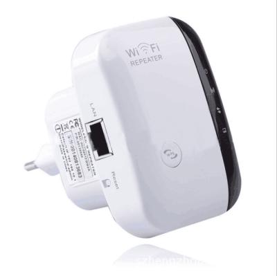 China Indoor Signal Amplifier Wi-Fi Signal Booster Extender Amplifier Wireless Network 300Mbps Wifi Repeater for sale