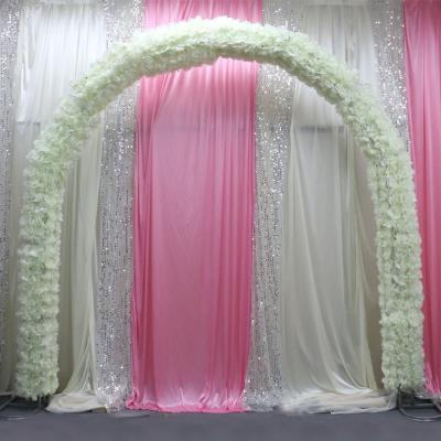 China Flower Row DIY Wedding Arch Backdrop Decor Props Artificial Dahlia Flower Row for sale