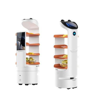 China restaurant & Hotel Provides Anseboo Food Delivery Service Waiter Food Delivery Robot Manufacturing Smart Robots For Food Delivery for sale