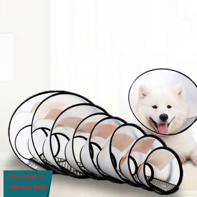 China High Quality Viable Dog Cat Neck Collar Wound Cover Cat Puppy Collar Protective Shield Dog Elizabeth Collar Anti Bite Pet for sale