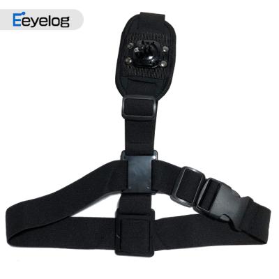 China Hot Selling China Police Body Chest Camera Straps Body Camera Accessories Portable Chest Mount Nylon Belt for sale