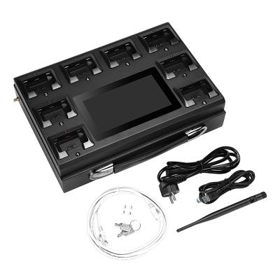 China filler & Replaceable 7 Inch HDD Body Camera Portable Data Transfer 8 Ports LCD Size Portable Docking Station for sale