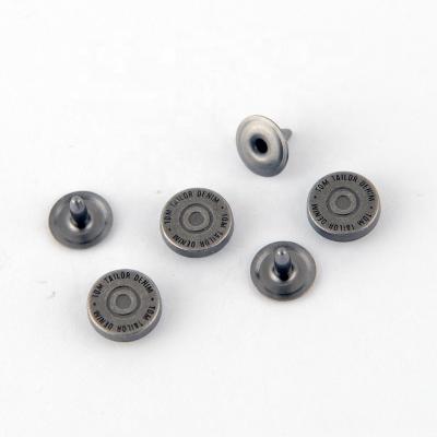 China 10mm Tom Tailor Zinc Alloy Metal Nickel Free Custom Rivet For Jeans for sale