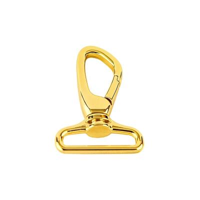 China Custom Zinc Alloy Metal Swivel Swivel Snap Hook Dog For Luggage for sale