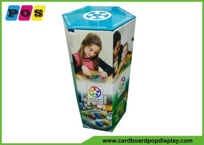 China Portable Advertising Cardboard Pop Displays With Paperbaord Inserts In Kids Games Playing FL181 for sale