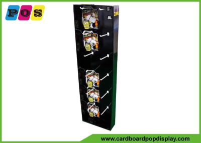 China CMYK Full Color Printed Cardboard Retail Display With Plastic Hooks For Toys Promotion SK030 for sale