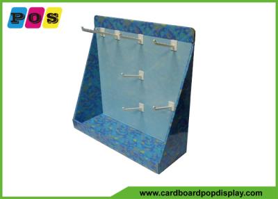 China Retail Store Point Of Purchase Corrugated Display Boxes With Pegable Panels CDU075 for sale