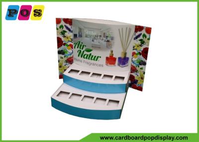 China Custom POP Corrugated Counter Display Stands For Home Fragrances CDU066 for sale