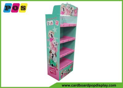 China Offset Printing Pop Up Cardboard Display , Corrugated Display Stand For Plush Dolls FL173 for sale