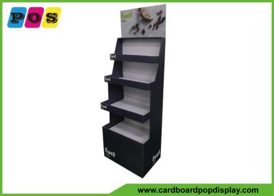 China ODM / OEM Cardboard Floor Displays Shelves With Five Trays For Food FL196 for sale