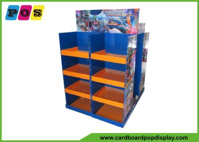 China Multi Sided Corrugated Pallet Display Shelves , Product Display Stands For RC Toys PA017 for sale