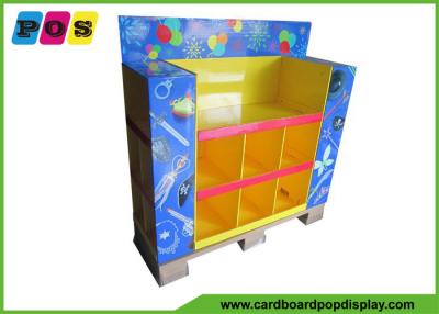 China Store Flooring Cardboard Pallet Display For Halloween Toy Items PA025 for sale