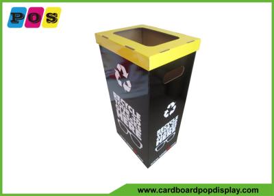 China 350gsm Coated Corrugated Shop Dump Bins , Logo Printed Cardboard Dump Bins DB018 for sale