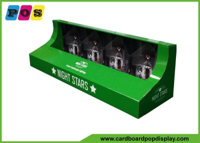 China Green Printing Cardboard Pop Displays CDU For Night Stars Lights CDU083 for sale