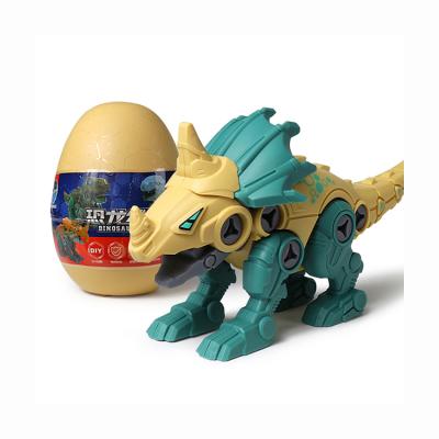 China 2021 Take Apart Assembly Dinosaur Egg Toys For Children Building Toy Set Construction Assembly Game For Children Launch Toys SZ666-02 for sale