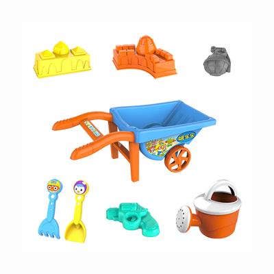 China Morden Style Outdoor Activity Summer Funny Toys Beach Set Plastic Kids 123-13 for sale