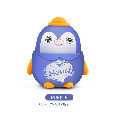 China Eco-friendly Educational Cute Animal Game Penguin Cartoon Kids Functional Toys Baby Squeeze Toy for sale