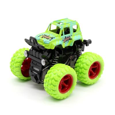 China Rubbing Toy Newest Toy Small Off-Road Plastic Rubbing Stunt Car Set For Kids for sale