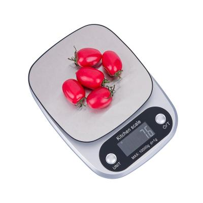 China With 2021 Battery 5Kg 11Lb Digital Household Kitchen Food Scale New AAA Power Scale Electronic Scale for sale